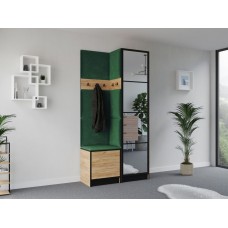 Priekšnama komplekts Eden 11 ozols craft/zaļš